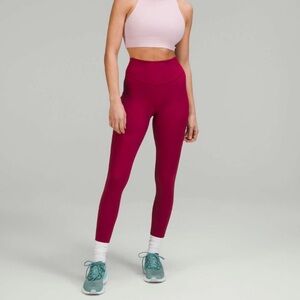 Lululemon Base Pace High-Rise Running Tight 25" in Pomegranate size 4